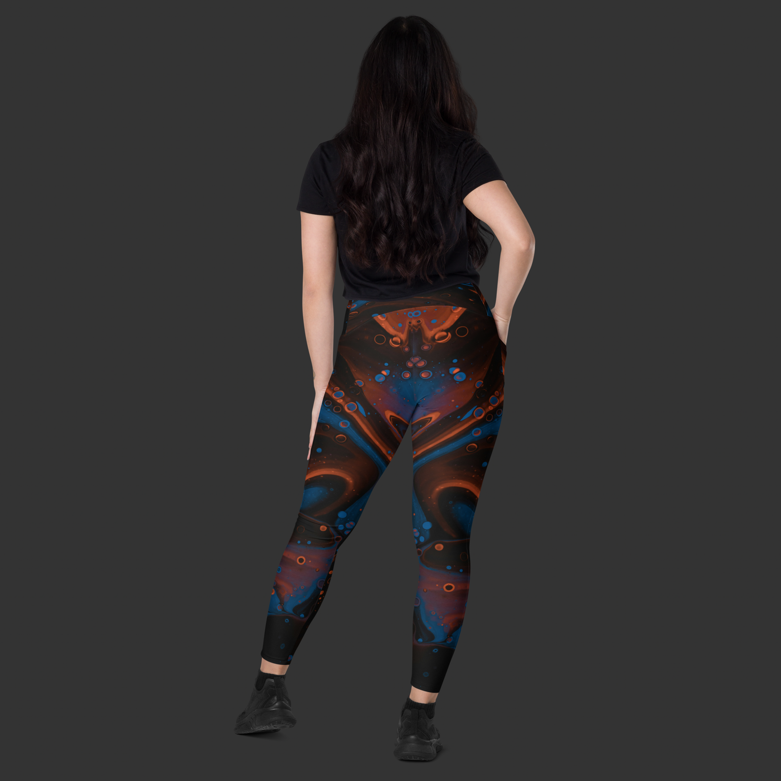 Crossover leggings with pockets - Image 2